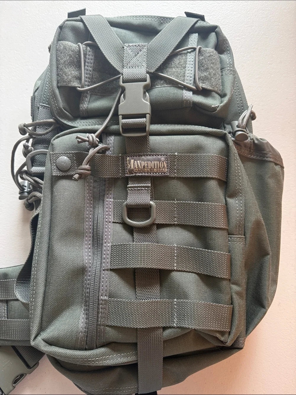 Maxpedition Kodiak Gearslinger Olive Green Tactical Messenger Sling Bag